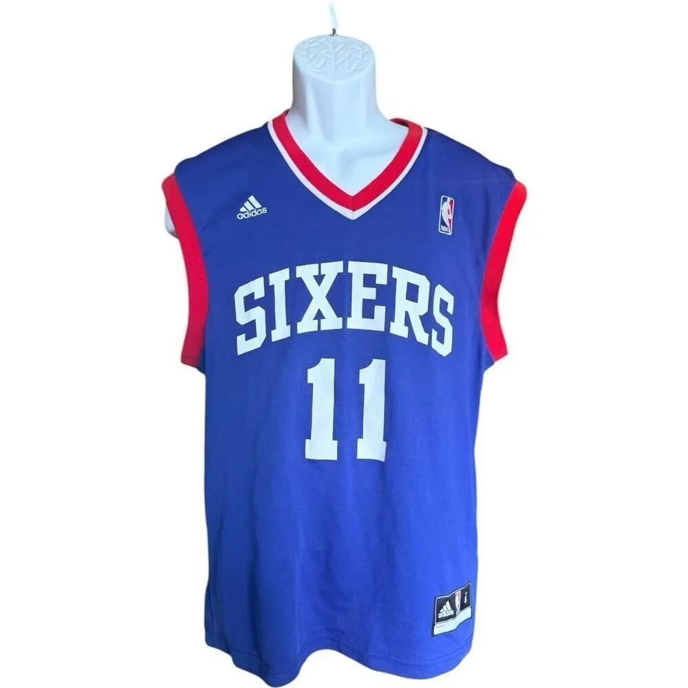 Adidas NBA Philadelphia 76ers Sixers Joel Embiid Swingman Basketball Jersey Sz S
